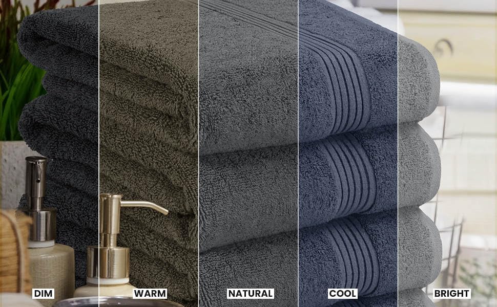 Utopia Bath Towels Set 4-Pack