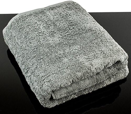 BC BARE COTTON Gray Bath Sheet Oversized 40x80 Inches