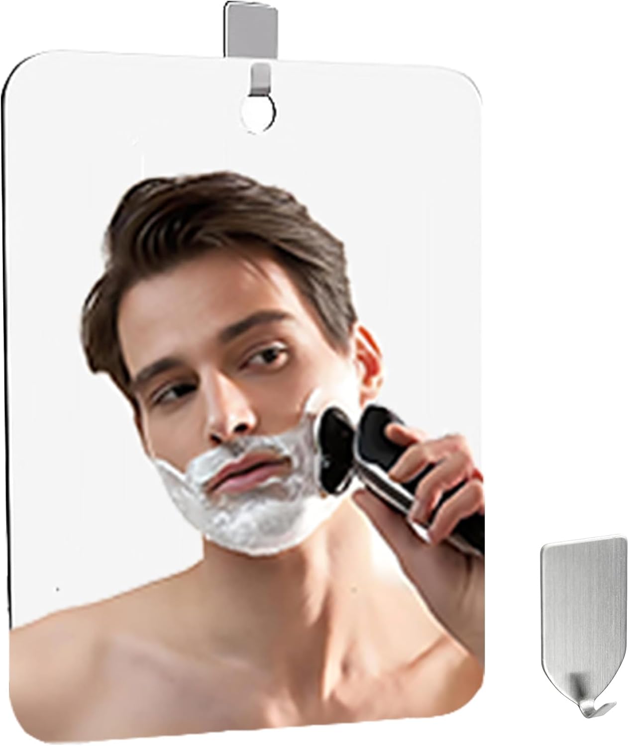 Chic Fogless Shaving Mirror for Men in the Shower