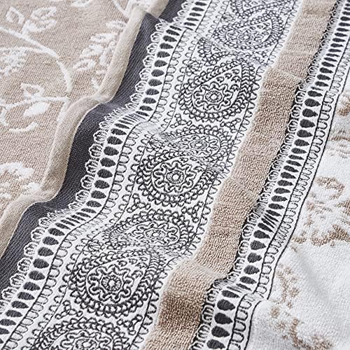 Modern Threads 6-Piece Set - Eco-Friendly Cotton Towels More