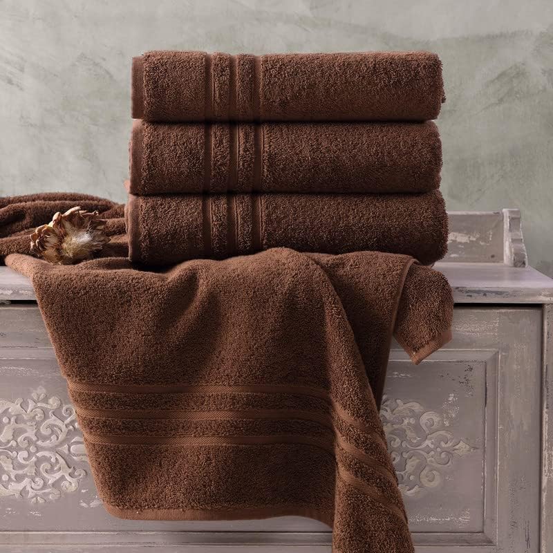 Luxury Soft Cotton Bath Towels Set