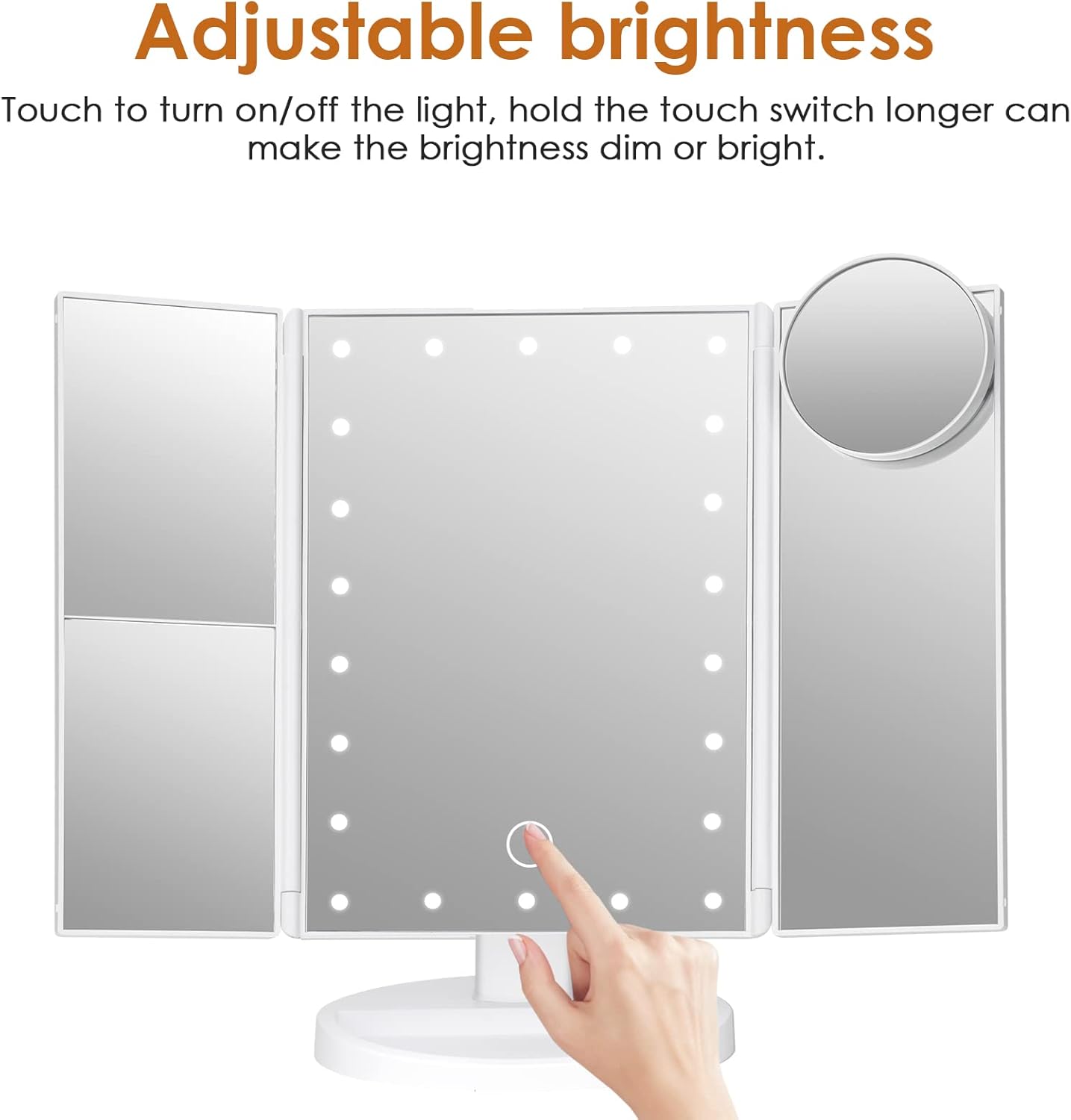 Luxury Adjustable Makeup Mirror