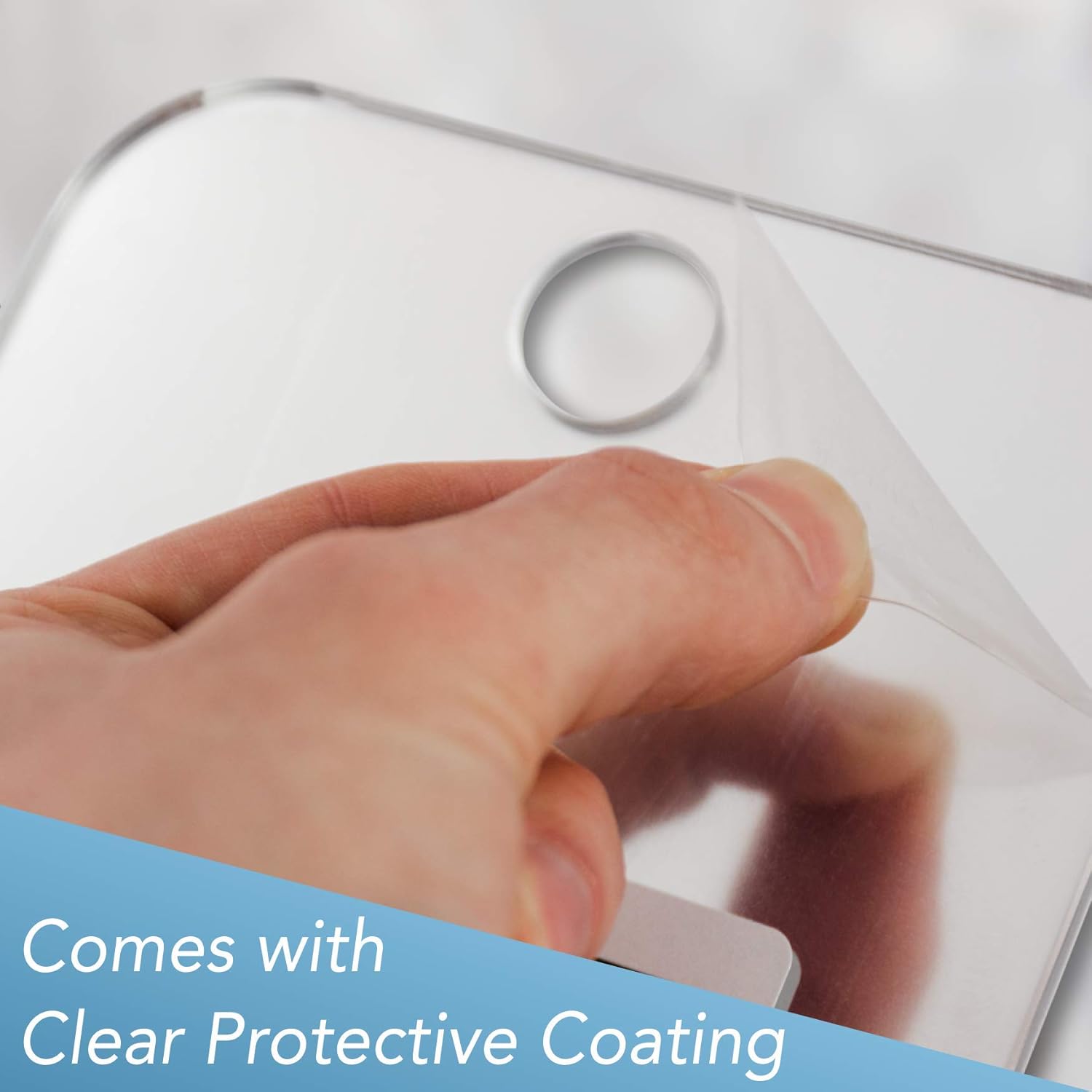 Fog-Free Shaving Mirror for Travel
