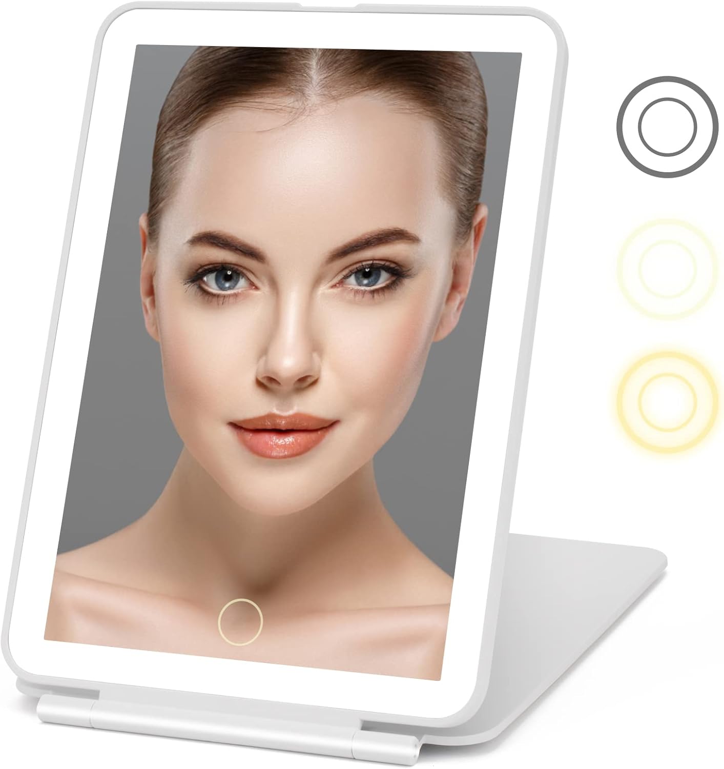 DenCert Rechargeable Travel Makeup Mirror