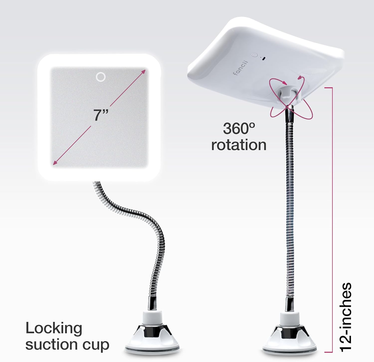 10x Flexible Gooseneck Magnifying Mirror