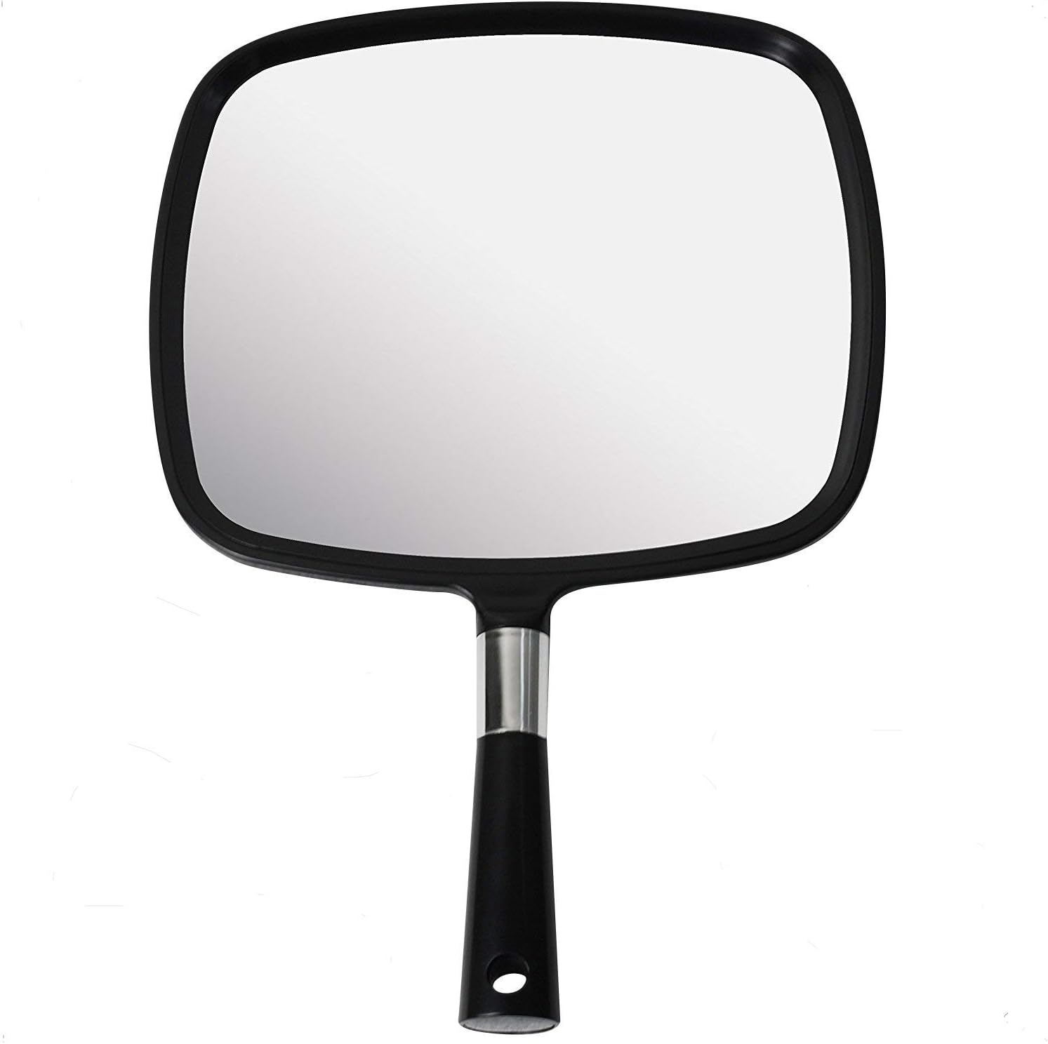 Mirrorvana Large Hand Mirror with Comfy Handle Your Pro-Professional Choice