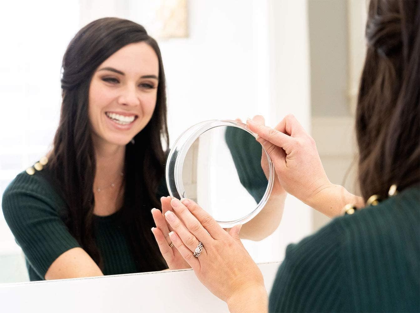 Mavoro 10X Magnifying Mirror with Secure Suction