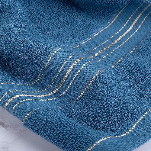 Zuorery 3 Pack Hand Towels 13x30 Inch Cotton