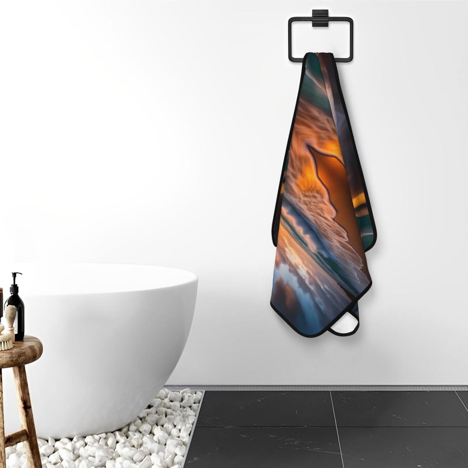 27x55 Coral Velvet Beach Towel