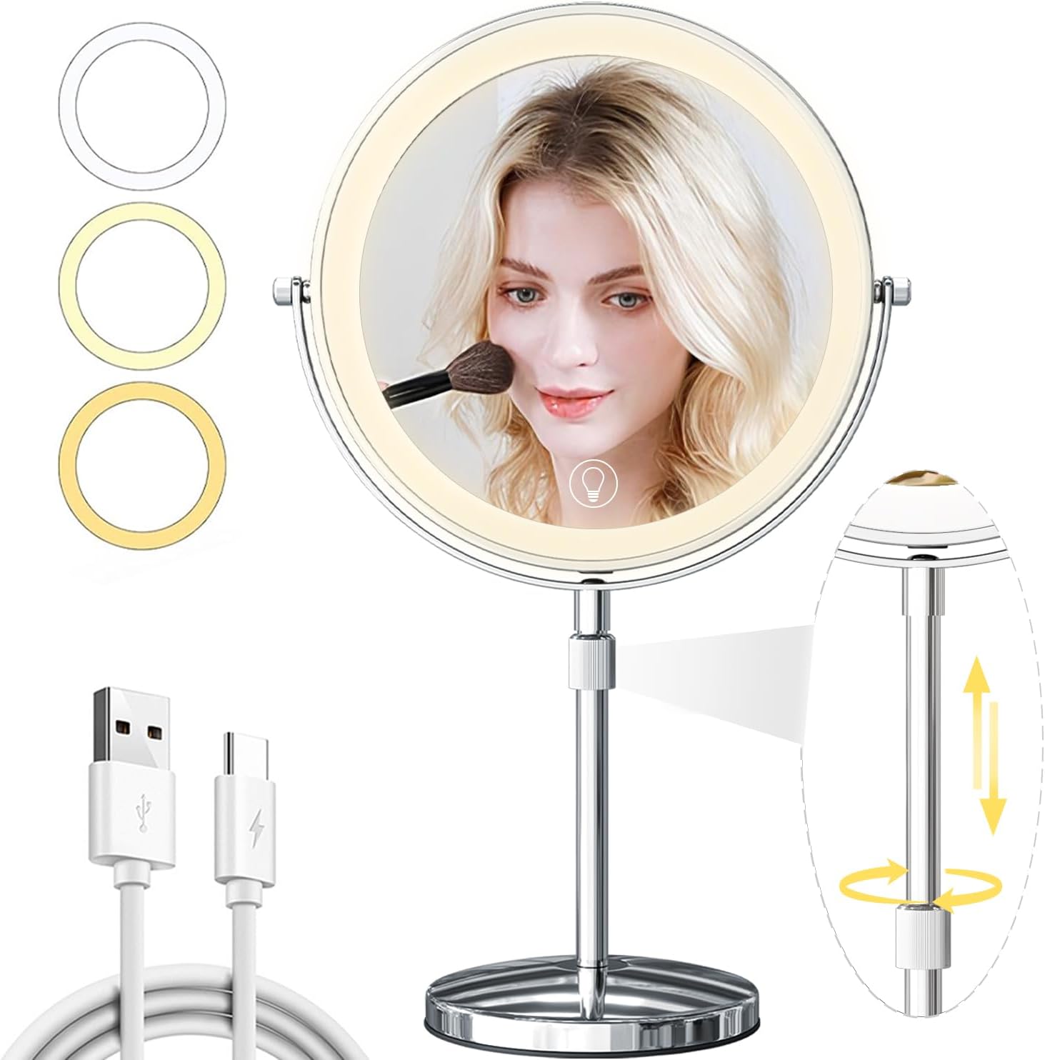 Zhuothan Vanity Mirror with Lights
