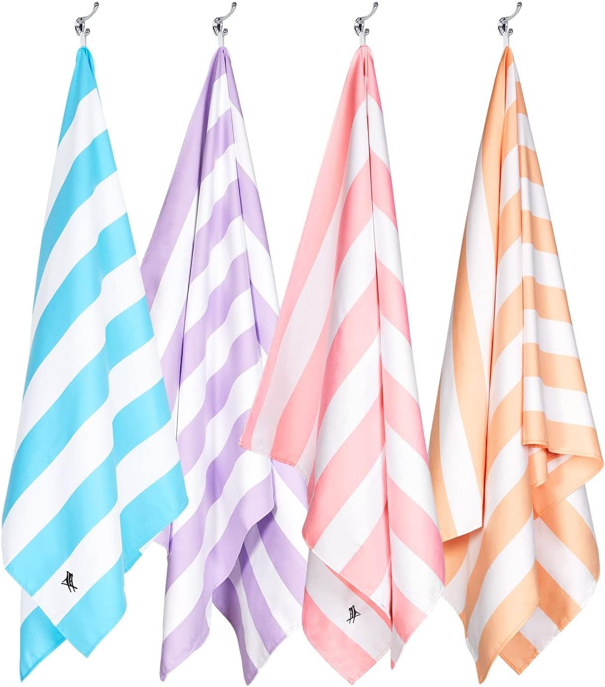 Cake Bay Beach Towels - Cabana Light Multi-Colour 160x90cm