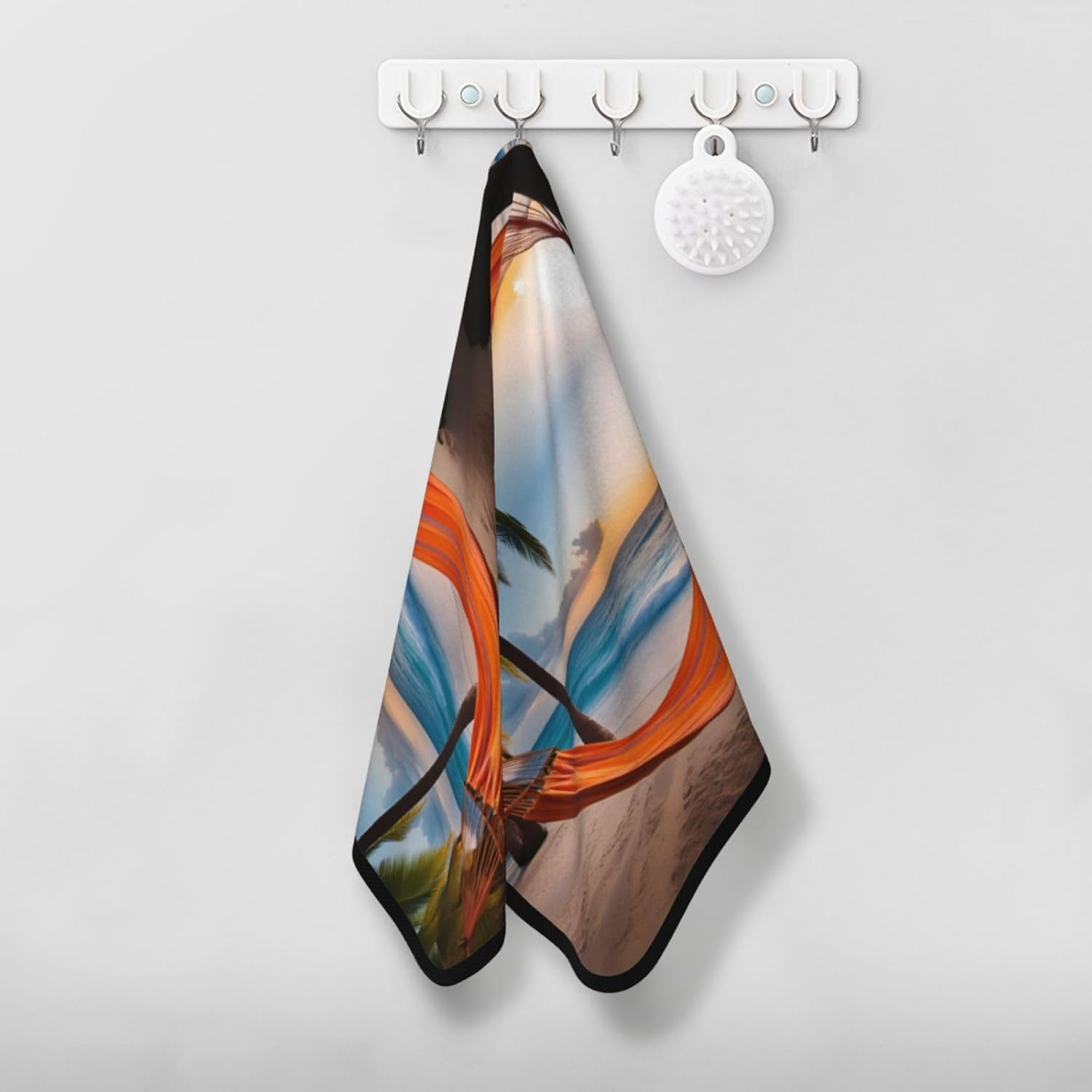 Coconut Beach Sunset Hammock Prints Corals
