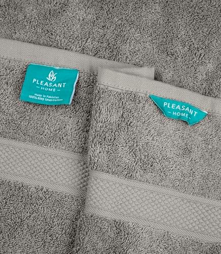 Luxury Cotton Bath Towels Set of 6