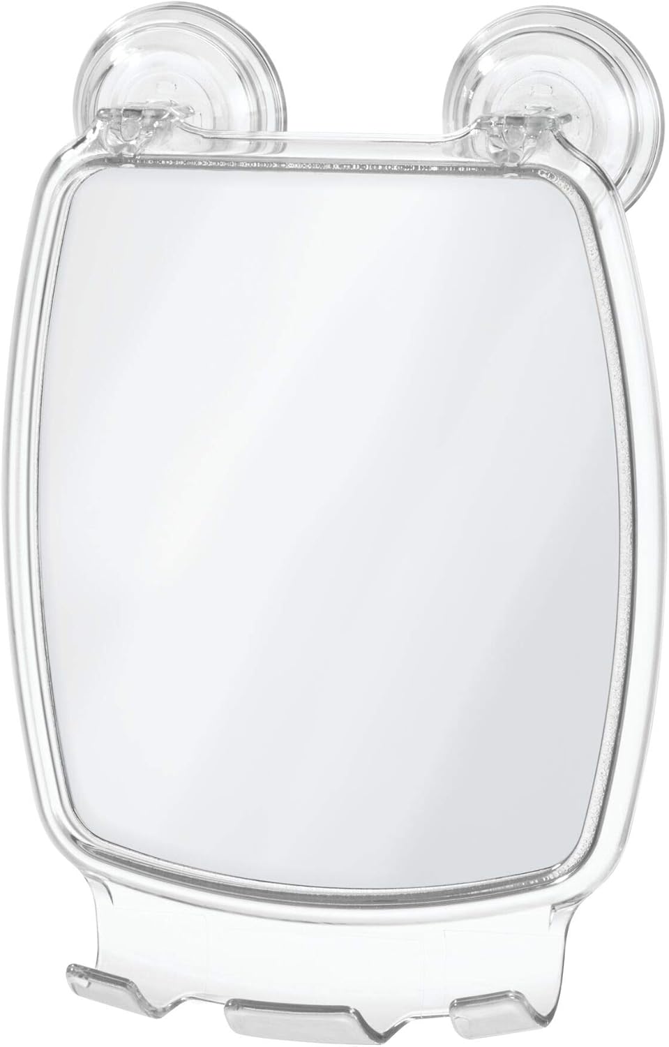 iDesign Plastic Power Lock Suction Shower Shaving Mirror