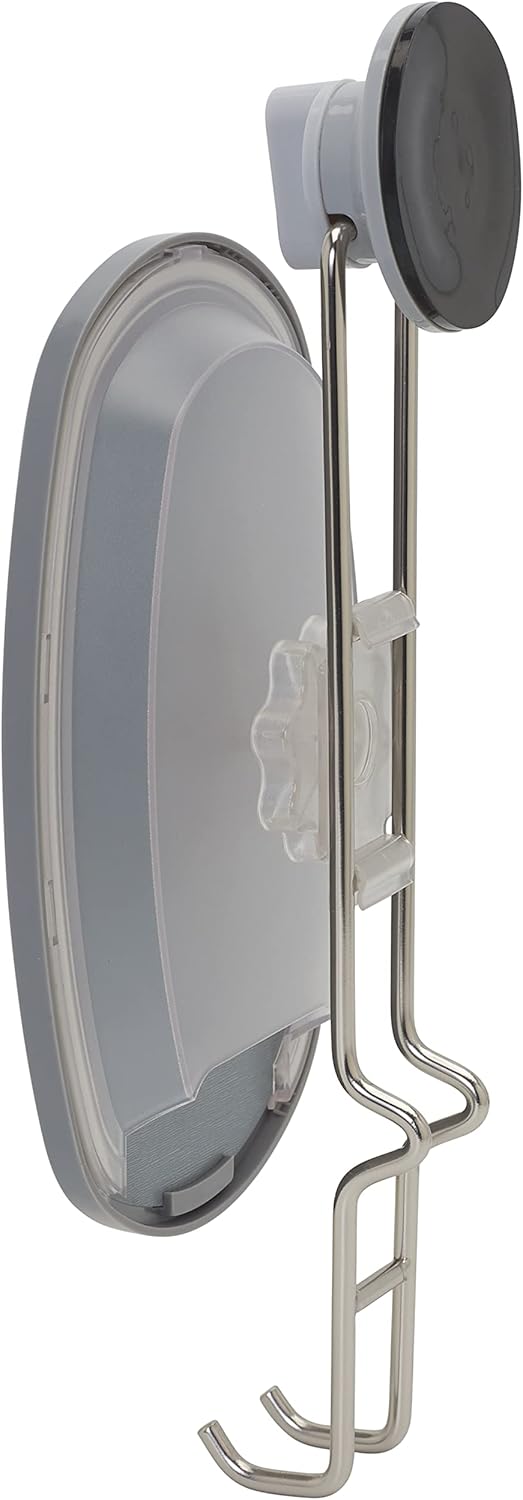 Zenna Home Adhesive or Suction Mount Fogless Shower Mirror