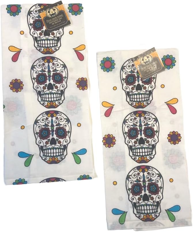 Vibrant Halloween Hand Towels