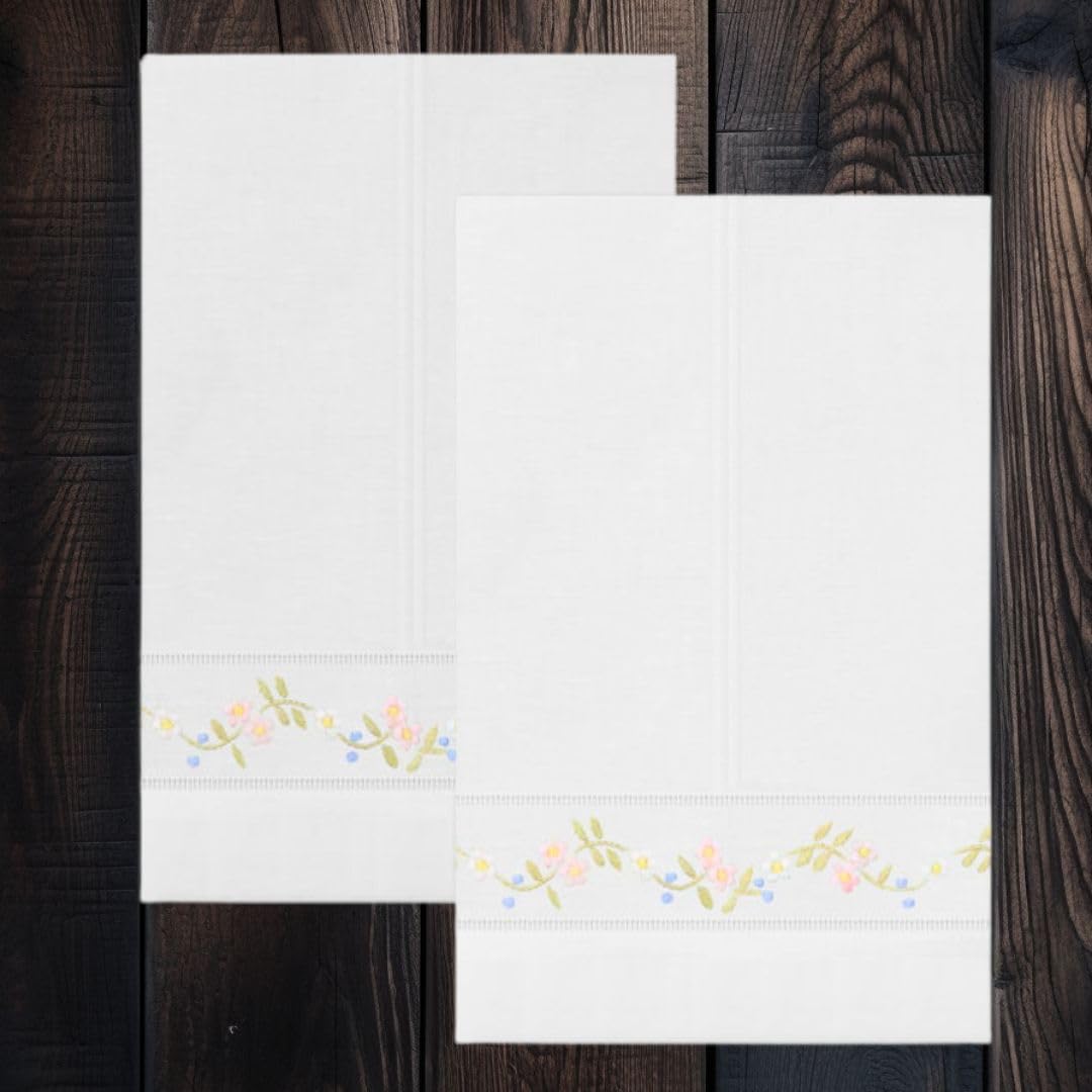 Elegant Pink Pastel Hand Towels