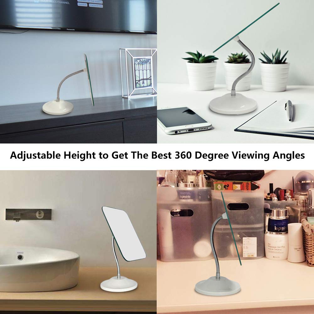 YEAKE Adjustable Flexible Gooseneck Makeup Mirror