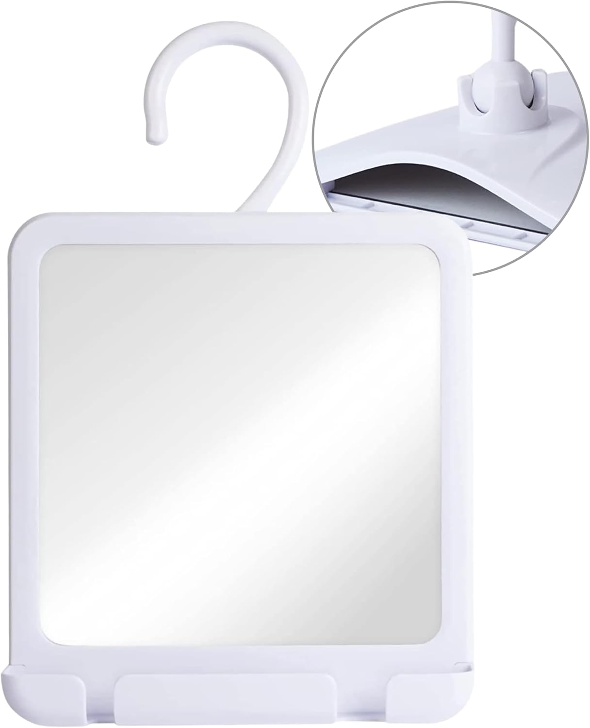 MIRRORVANA Dual Anti Fog Shower Mirror for Shaving
