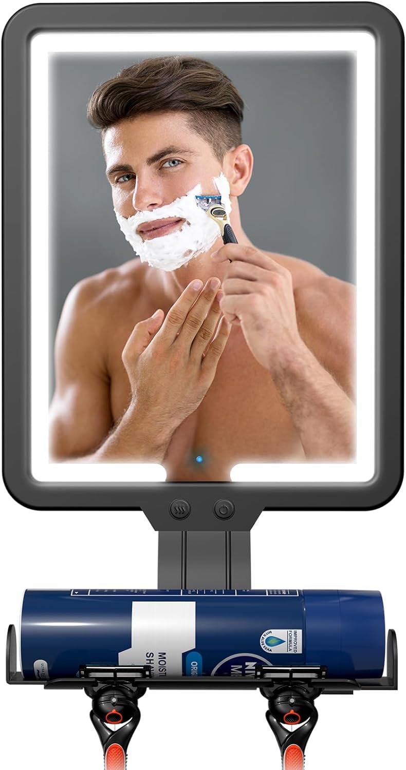 Rechargeable Heated Shower Mirror