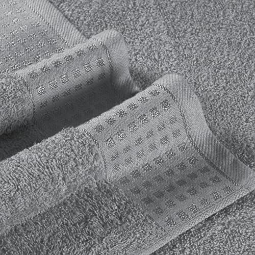 Chic 100 Cotton Oversized Bath Towel Set for Daily Use