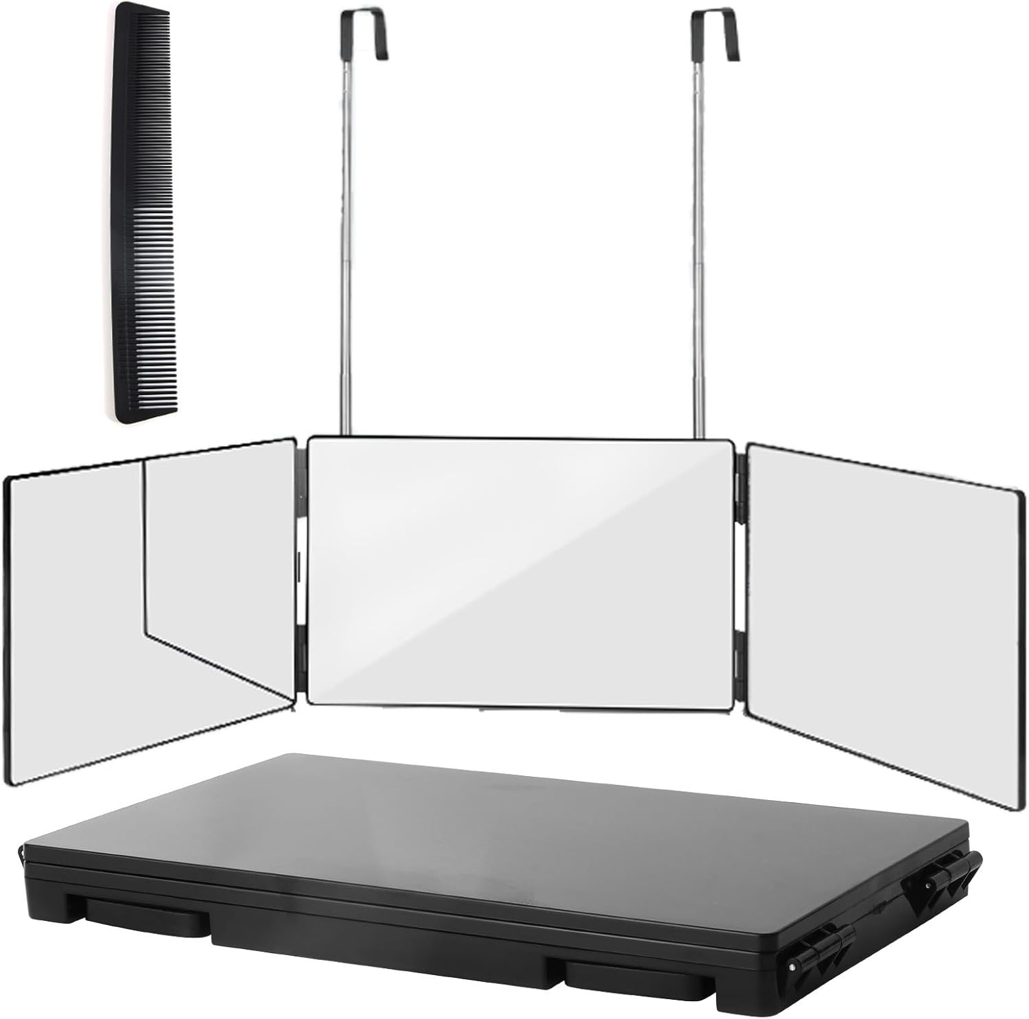 3 Panel Trifold Mirror for Grooming and Make-up