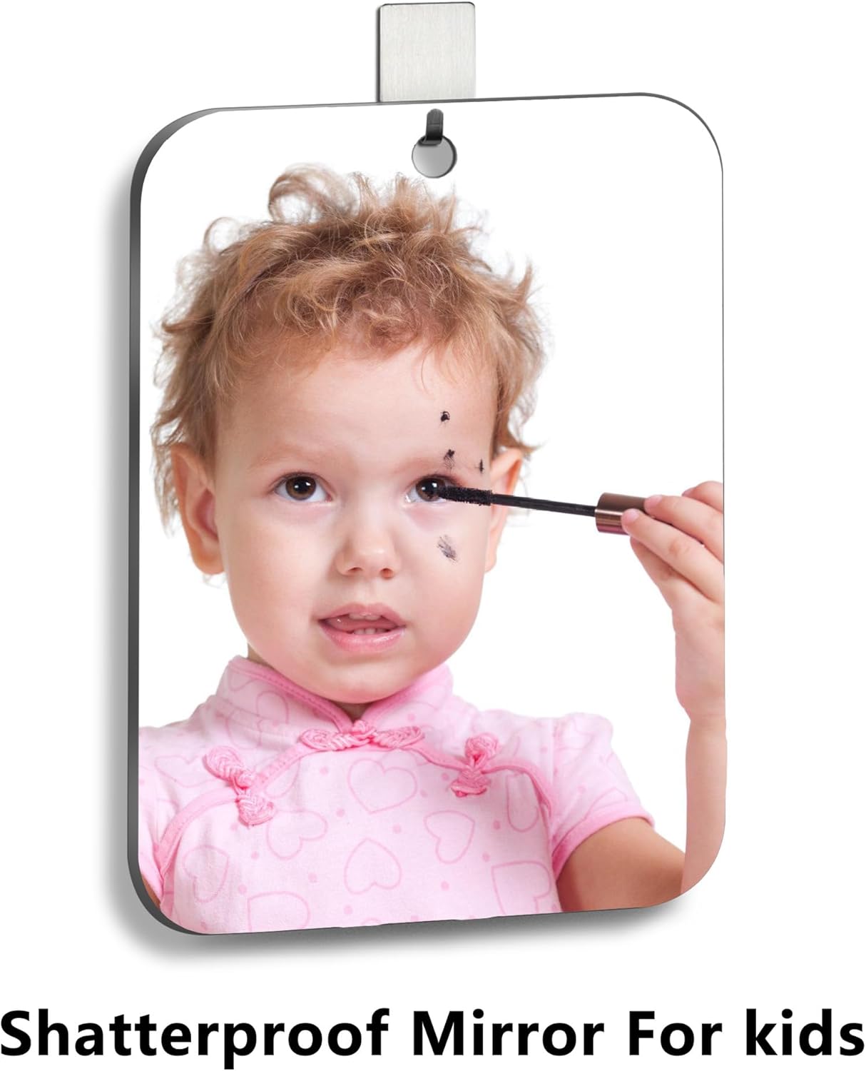 Fog-Free 6x8 Mirror Compact for Travel