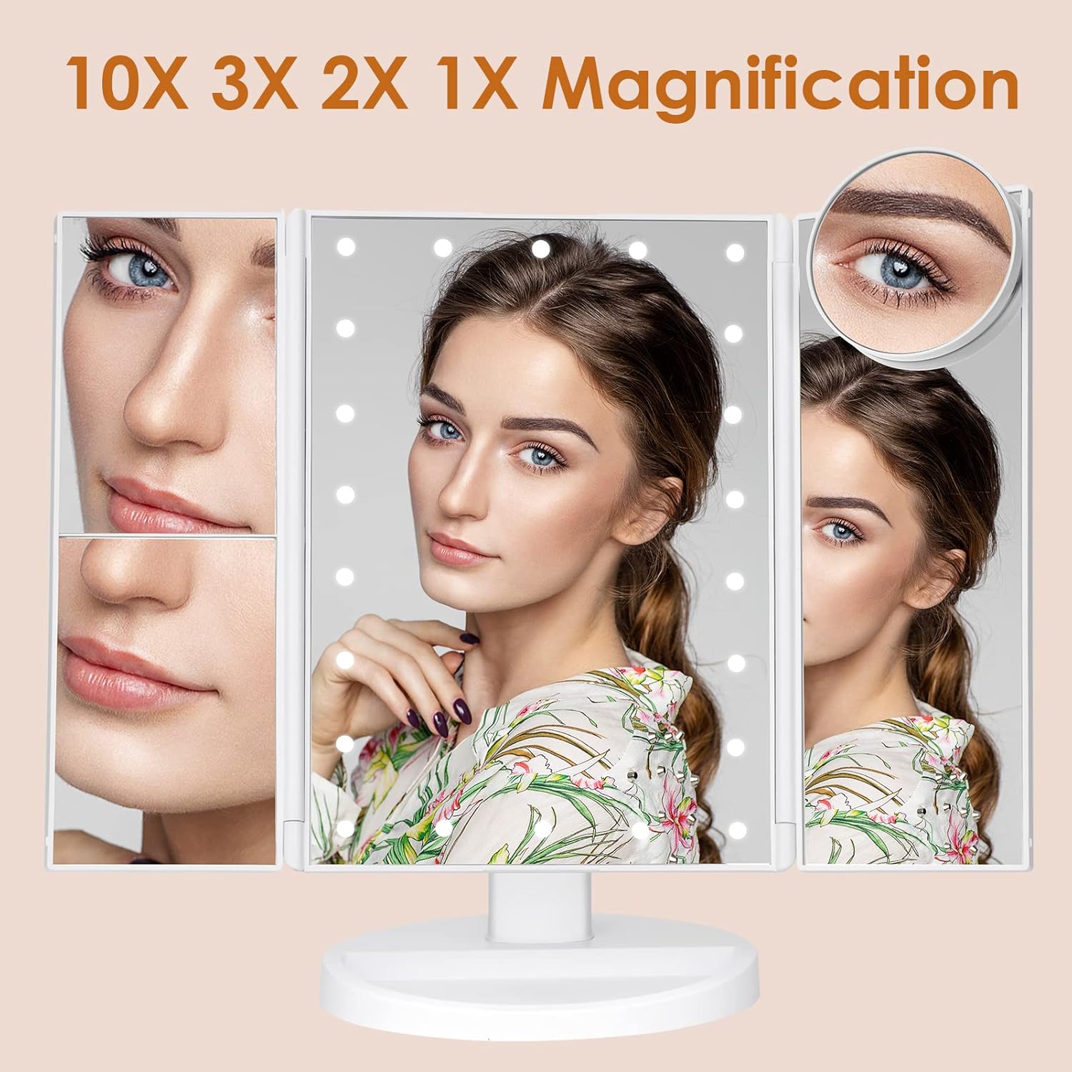 Luxury Adjustable Makeup Mirror