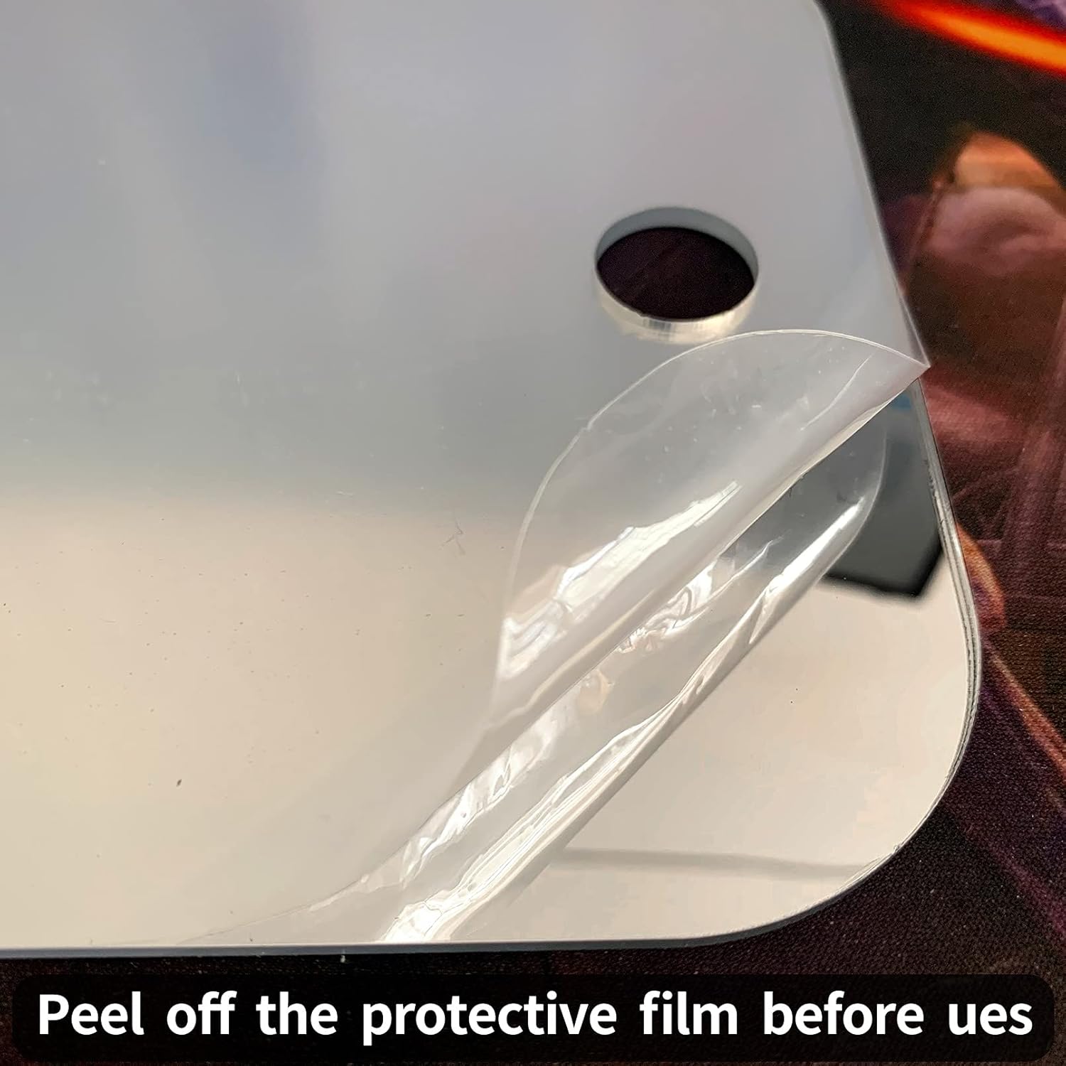 Shatterproof Shaving Mirror for Shower Use