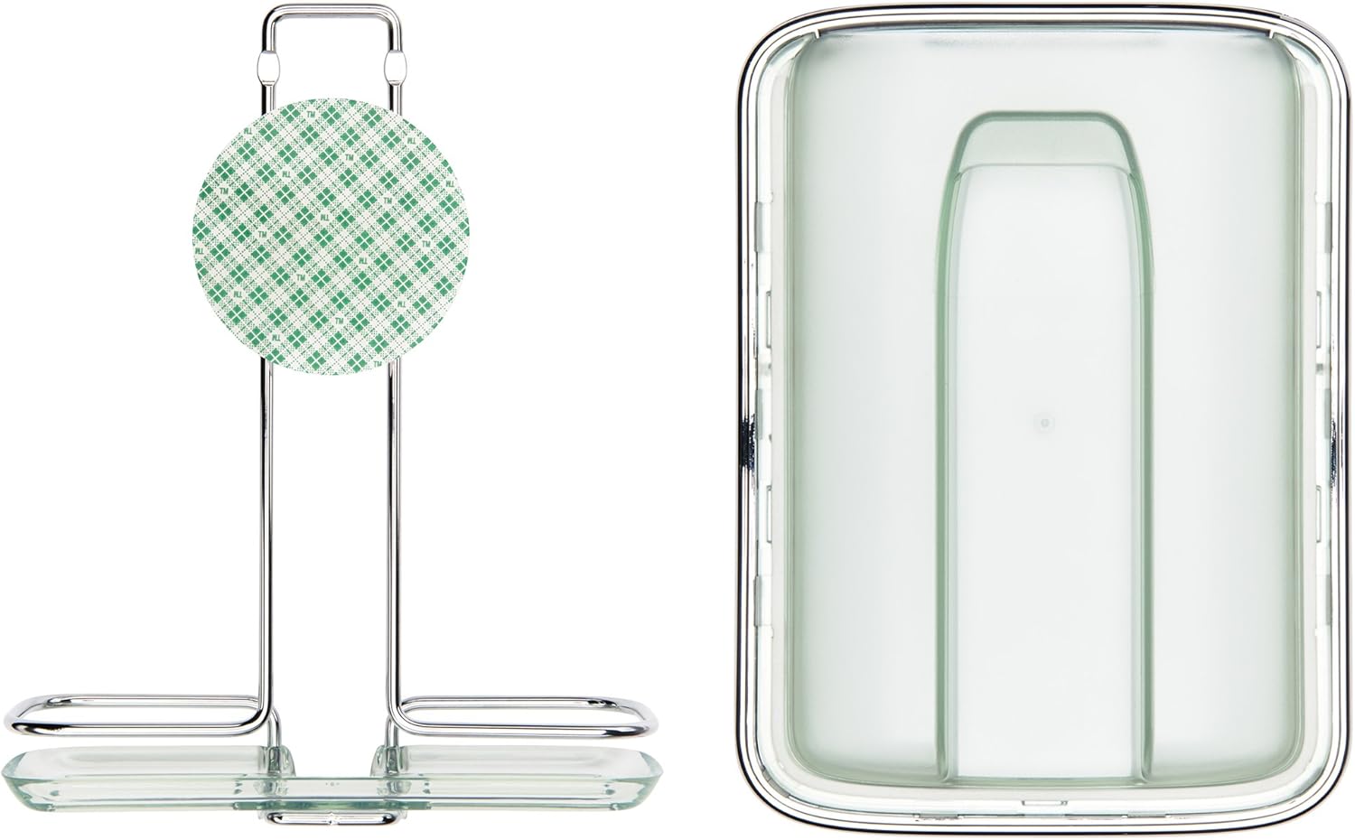OXO Fogless Shower Mirror Chrome 68x25x10 Inch
