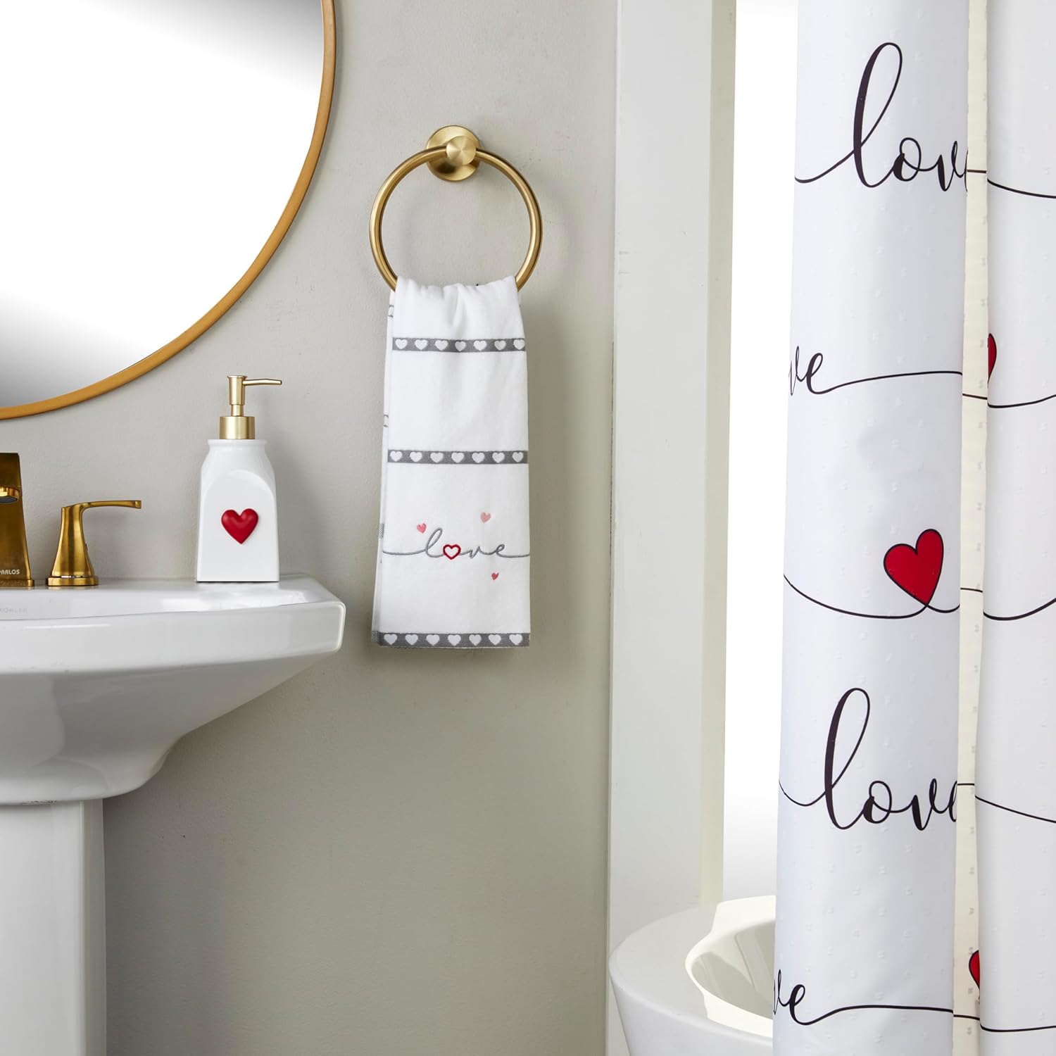 Heart-Filled Moments Hand Towel Set