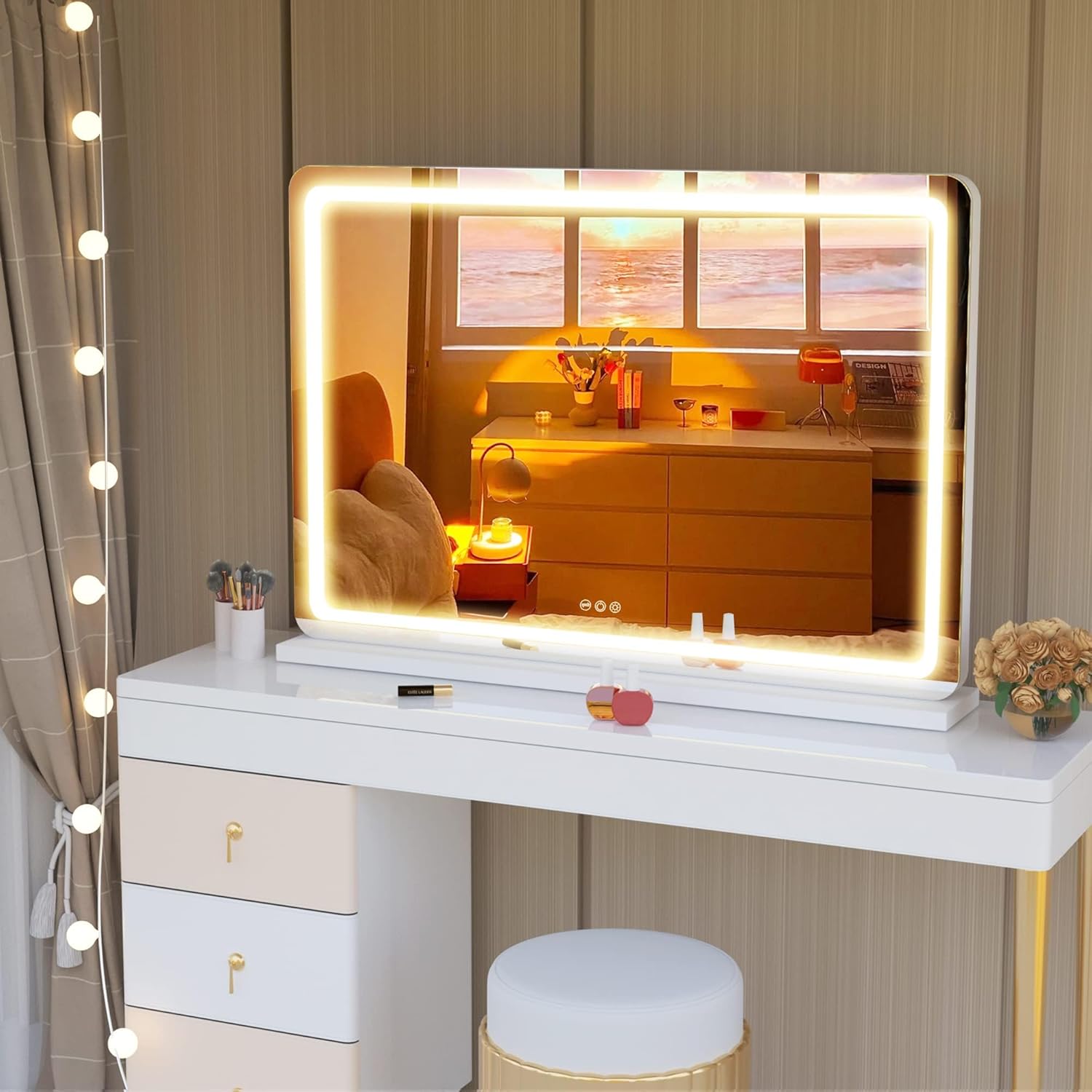 32 x 22 Vanity Mirror with Lights