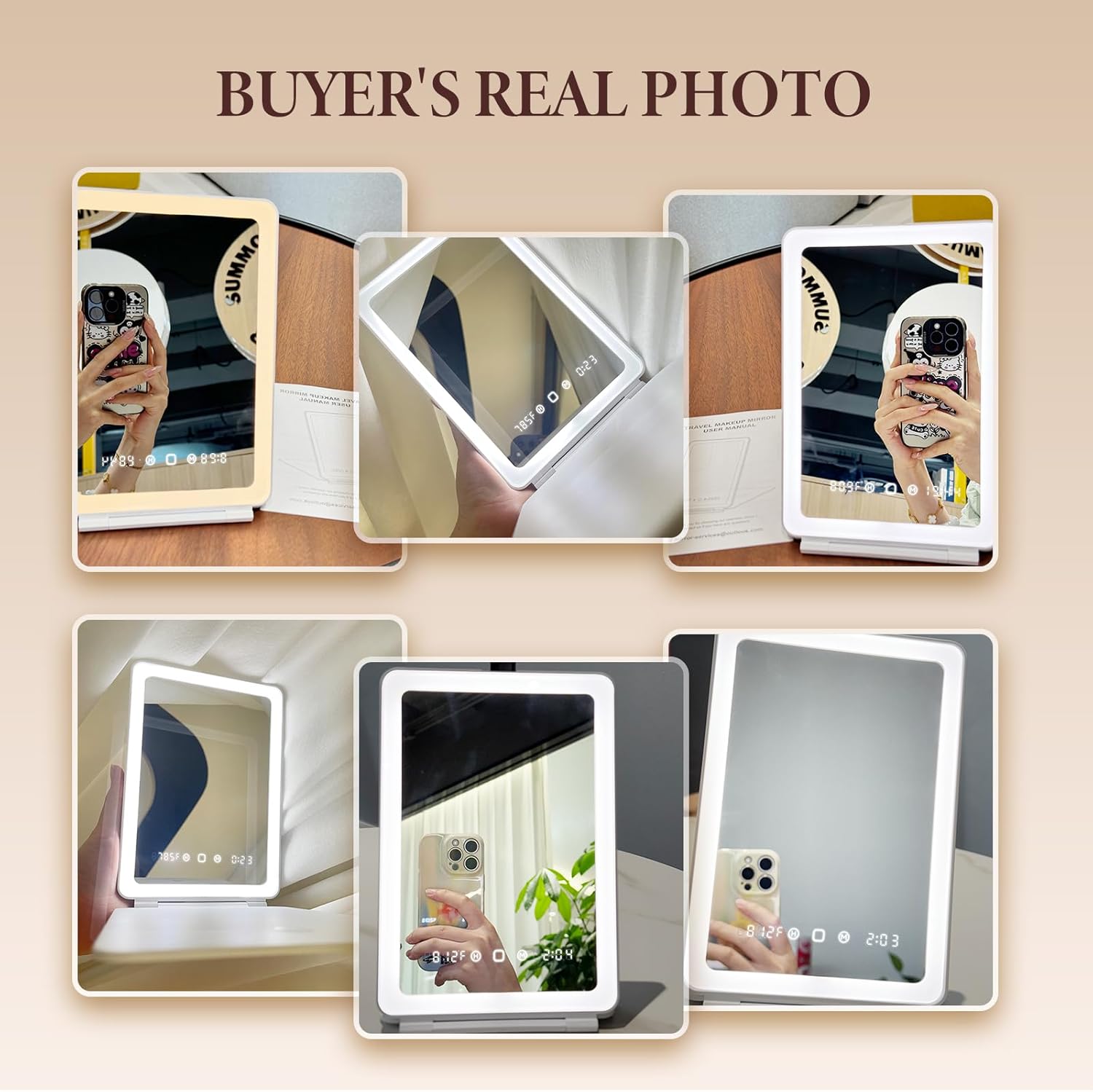 Travel Smart Makeup Mirror