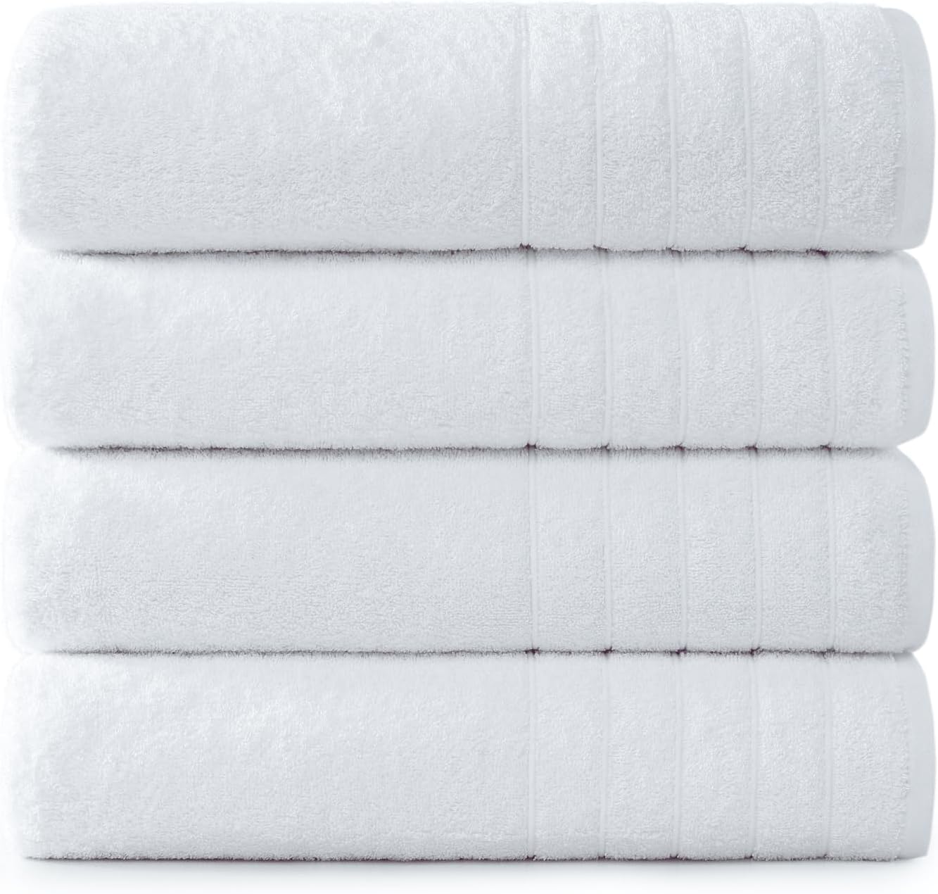Luxury bath towels 4-pack Terry cotton bath towels