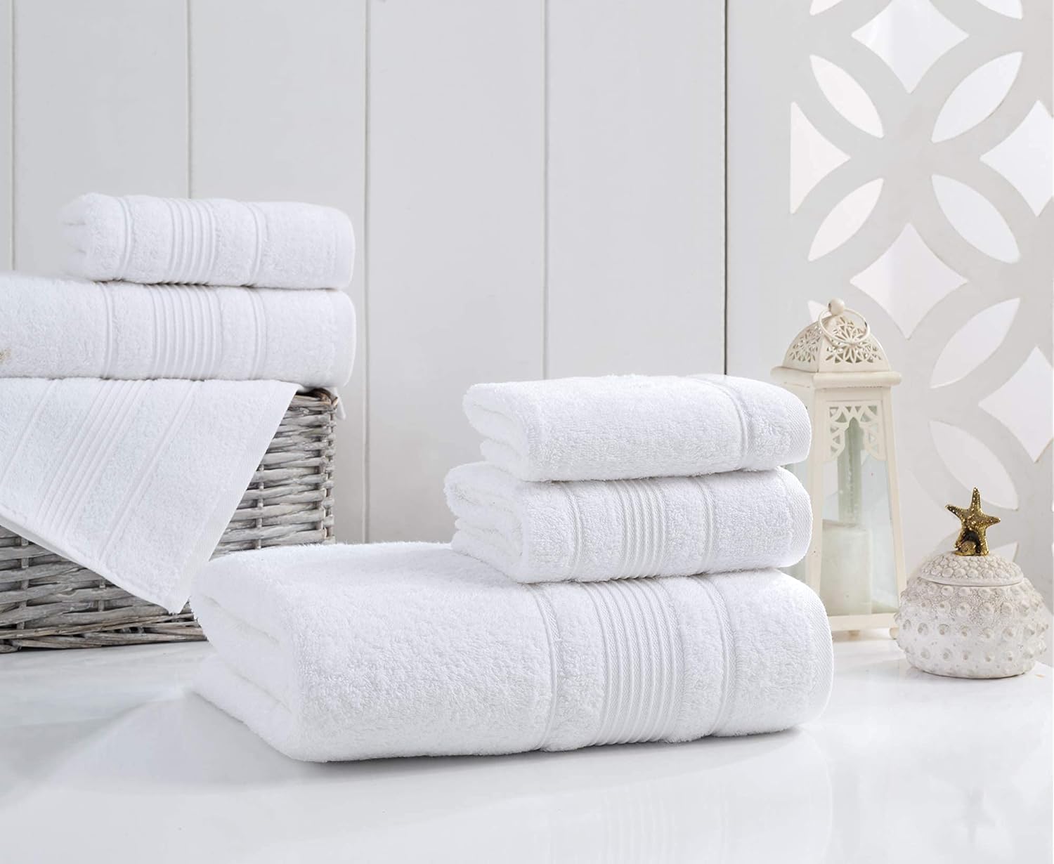 Premium 100 Turkish Cotton Towels Set for Luxury Bathroom Experience