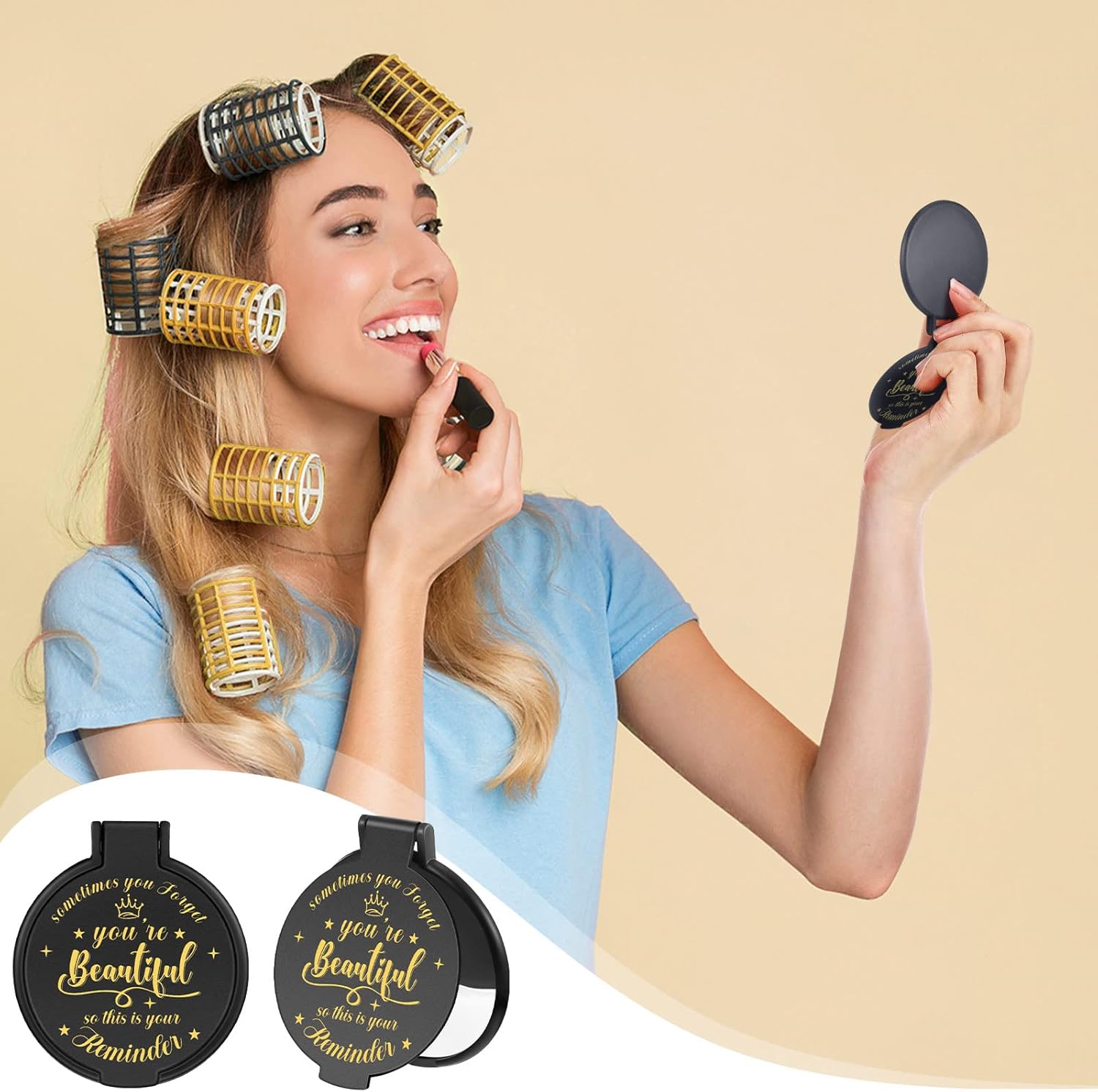 36 Pcs Compact Mirror Set for Makeup and Gifting