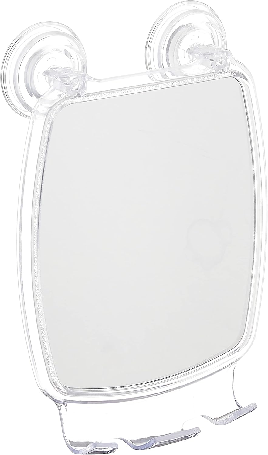 iDesign Plastic Power Lock Suction Shower Shaving Mirror