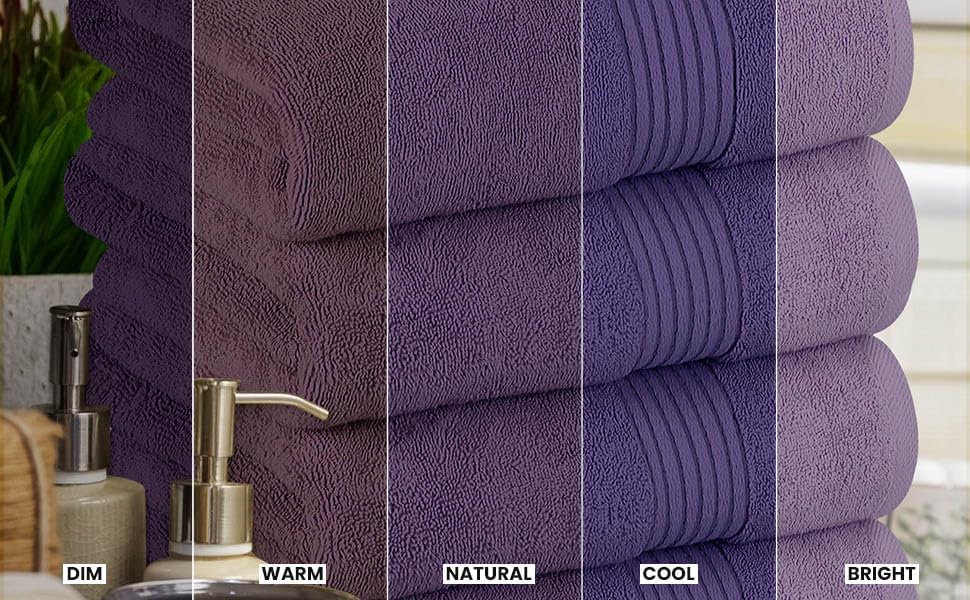 Utopia 4-Pack Bath Towels