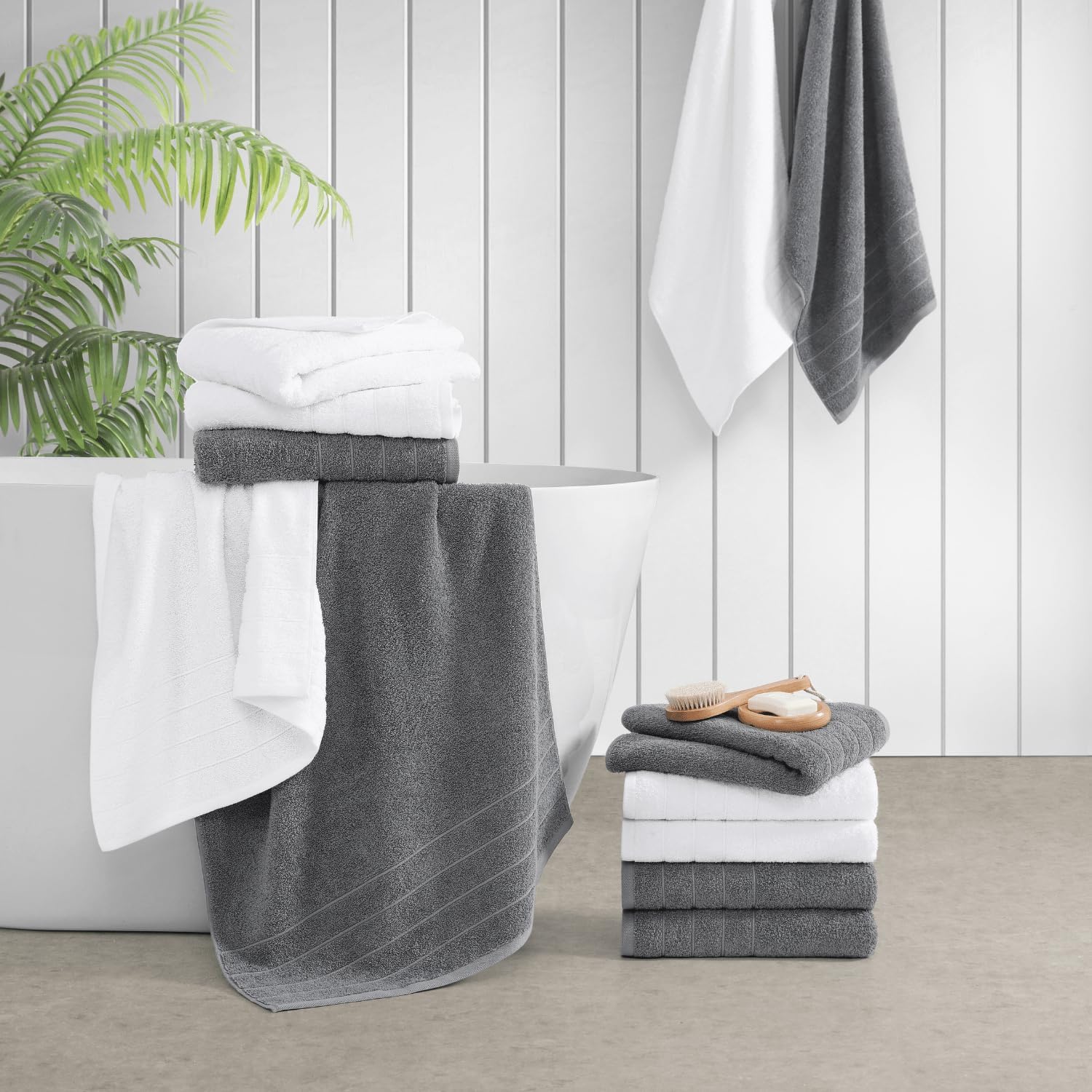 Casa Platino Medium Cotton Towels Set