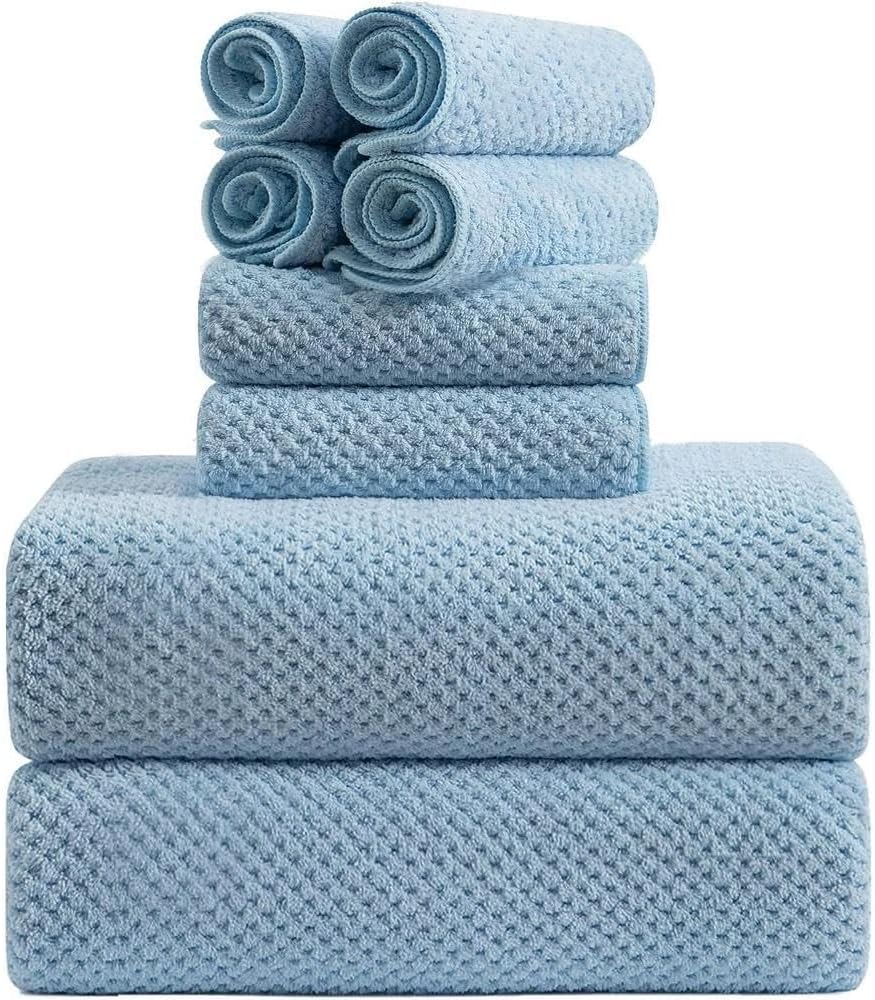 Perfect Match Oversized Plush Bath Towel Soft Quick Dry and Durable