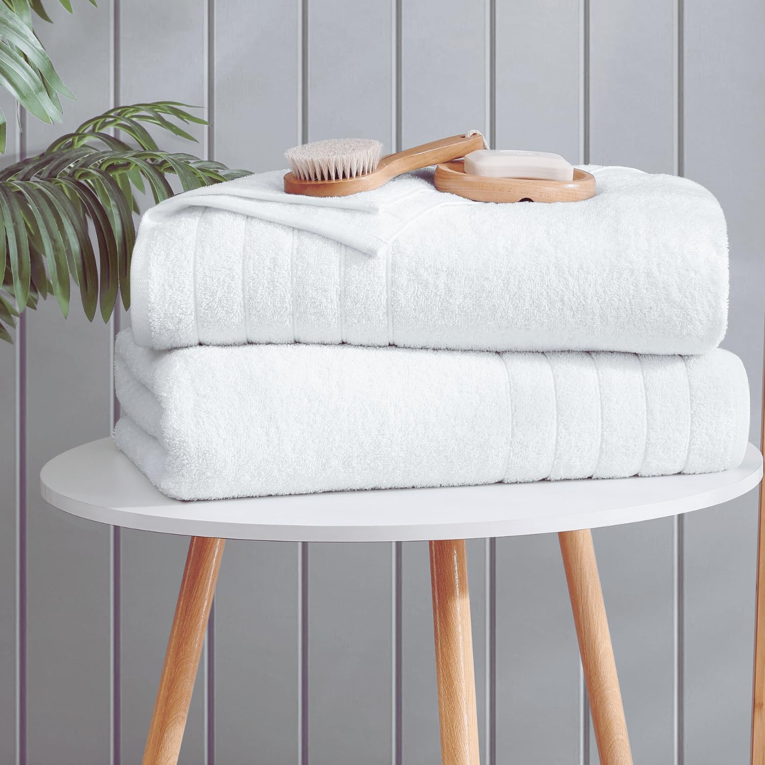 Luxury bath towels 4-pack Terry cotton bath towels