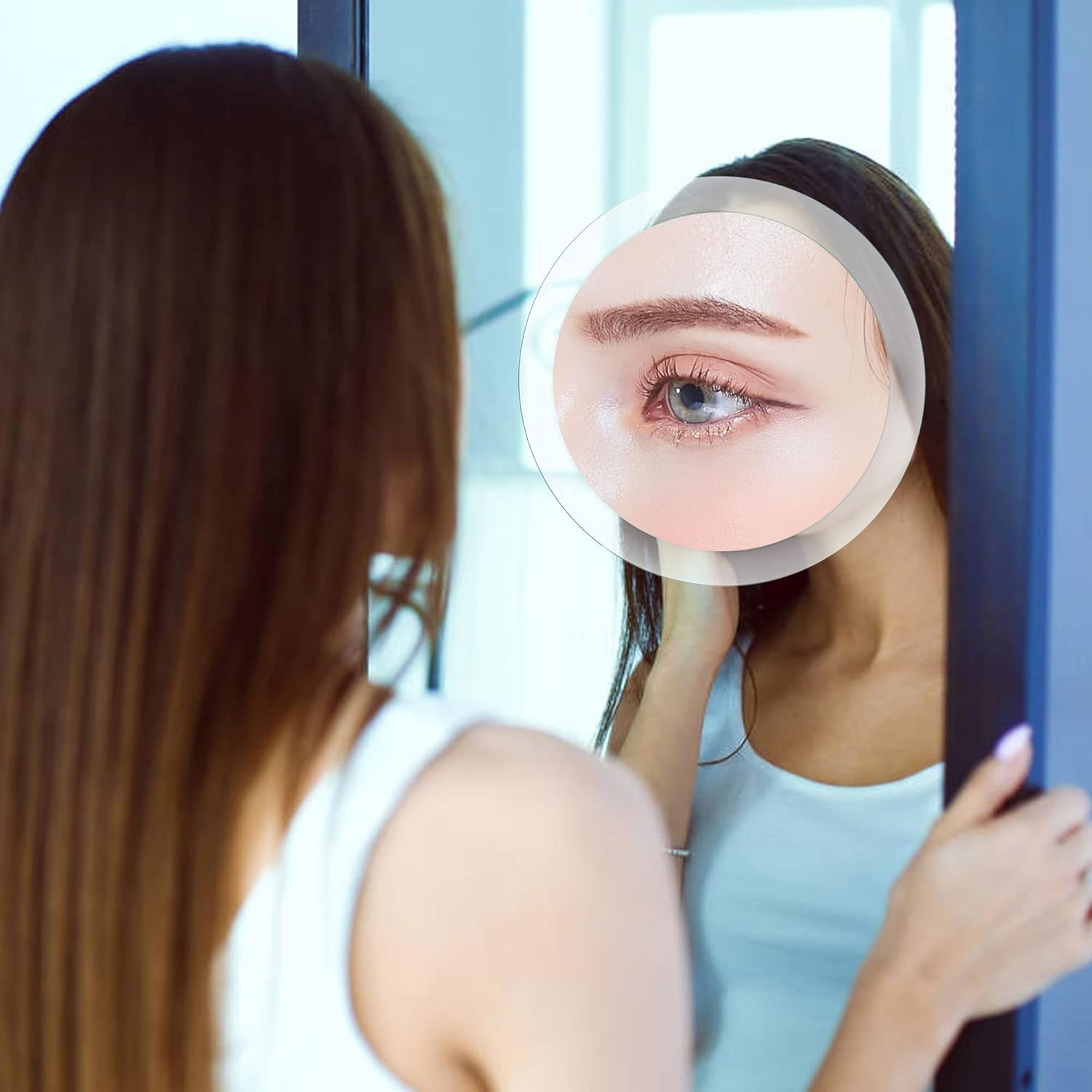 MIYADIVA 30X Magnifying Mirror with Suction Cup