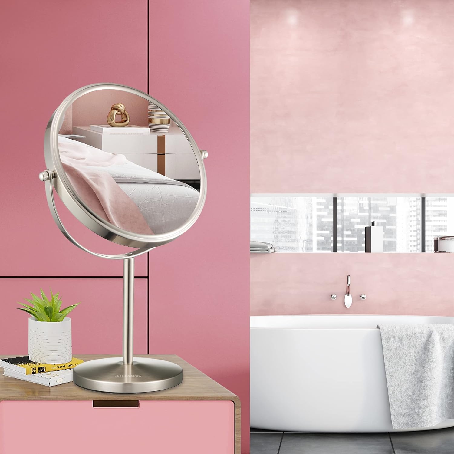 10x Magnifying Mirror for Make-up Precision