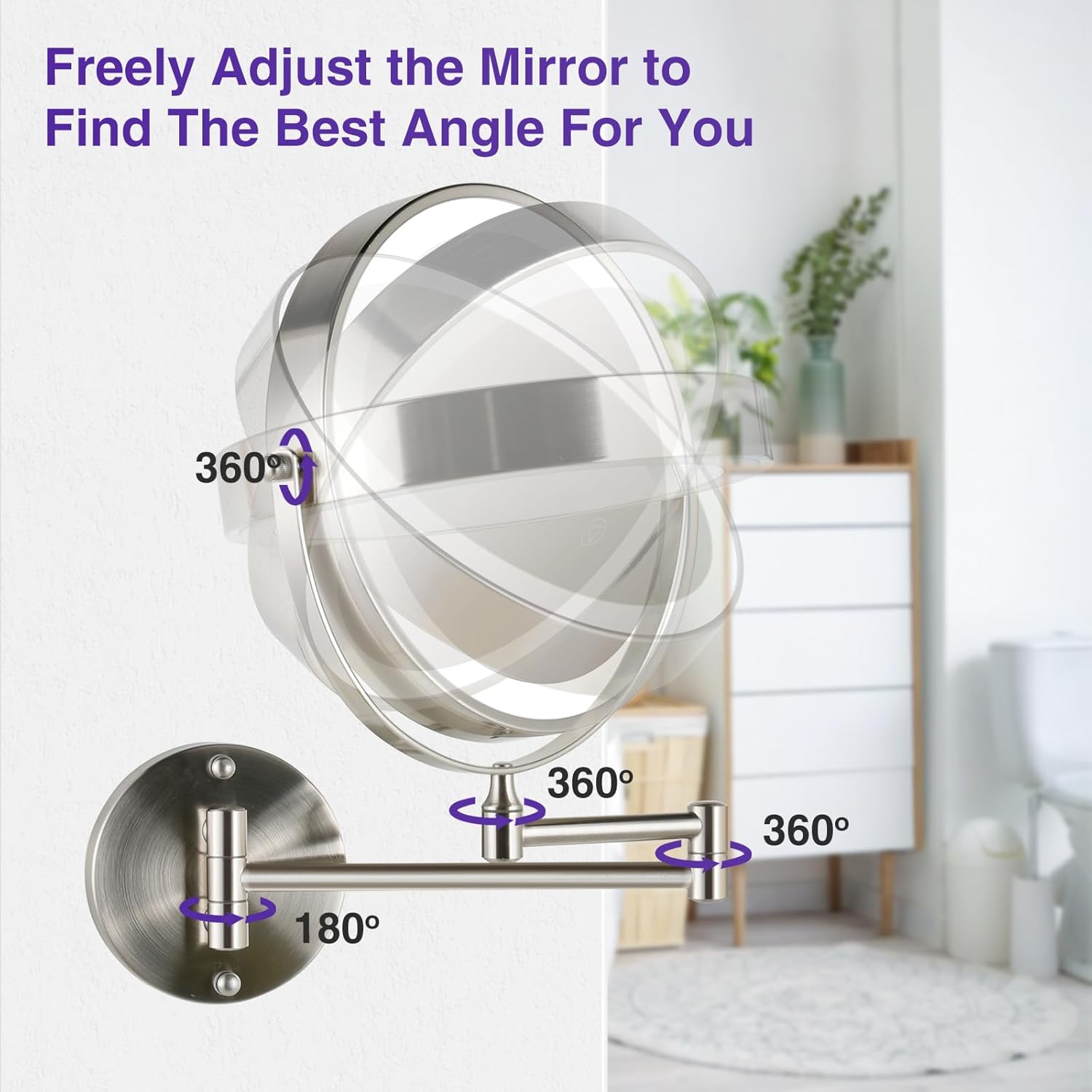 Professional Magnifying Mirror with Lights