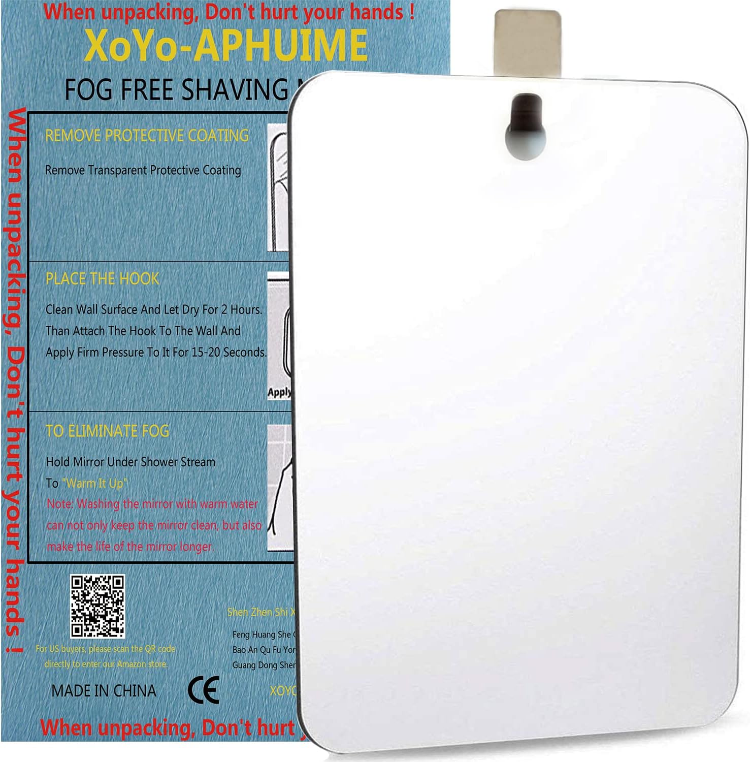 XoYo - Fogless Shower Mirror 59in x 394in