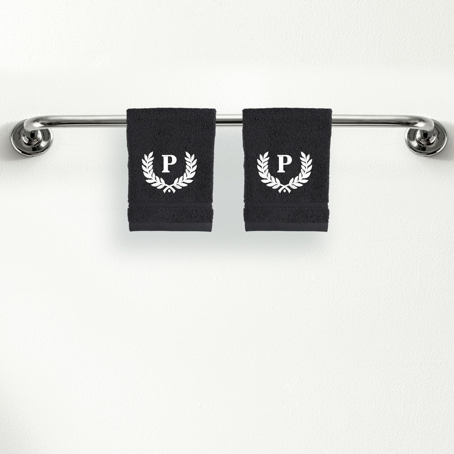 Ephesos Monogrammed Washcloth Set