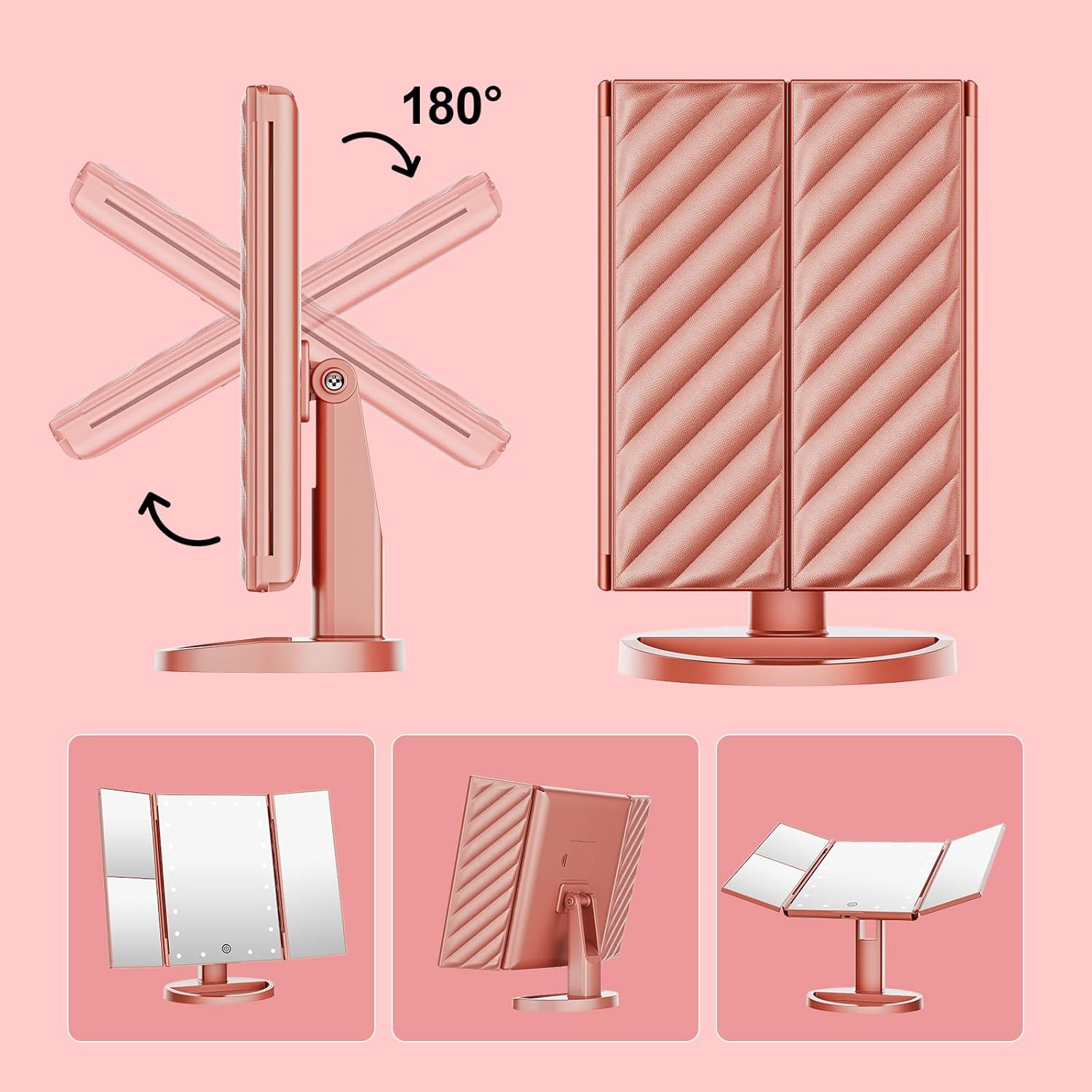 Vanity Mirror with Lights for Women