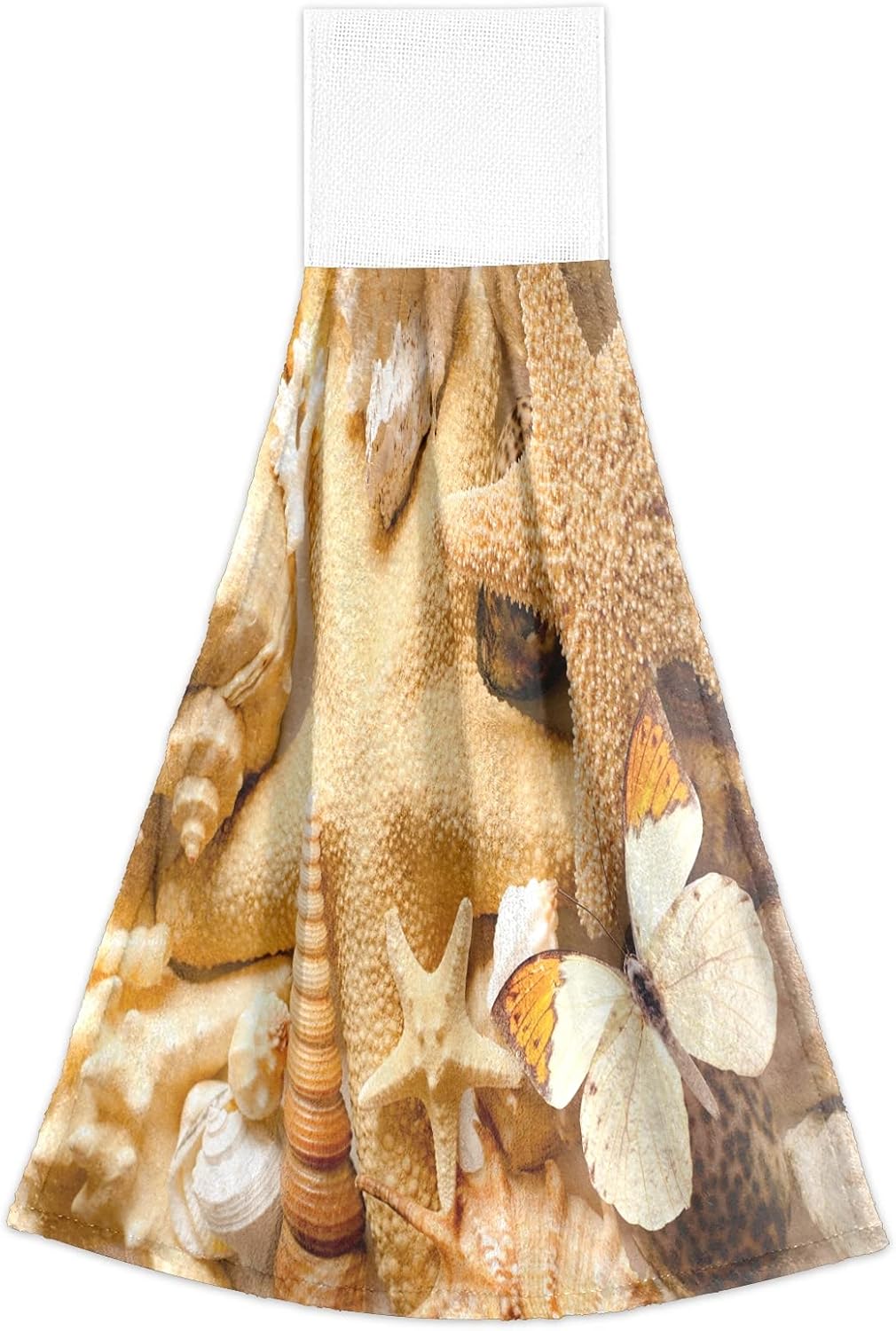 Corgal Sand Starfish Summer Kitchen Hanging Hand Towels