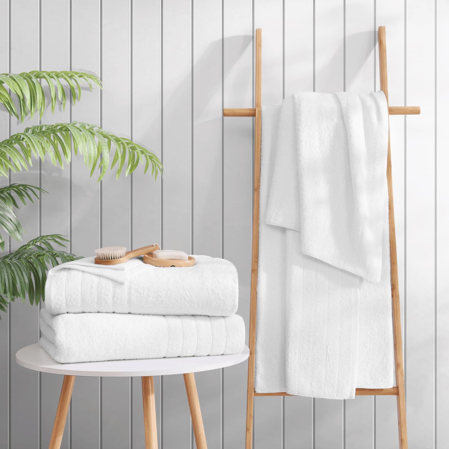 Luxury bath towels 4-pack Terry cotton bath towels