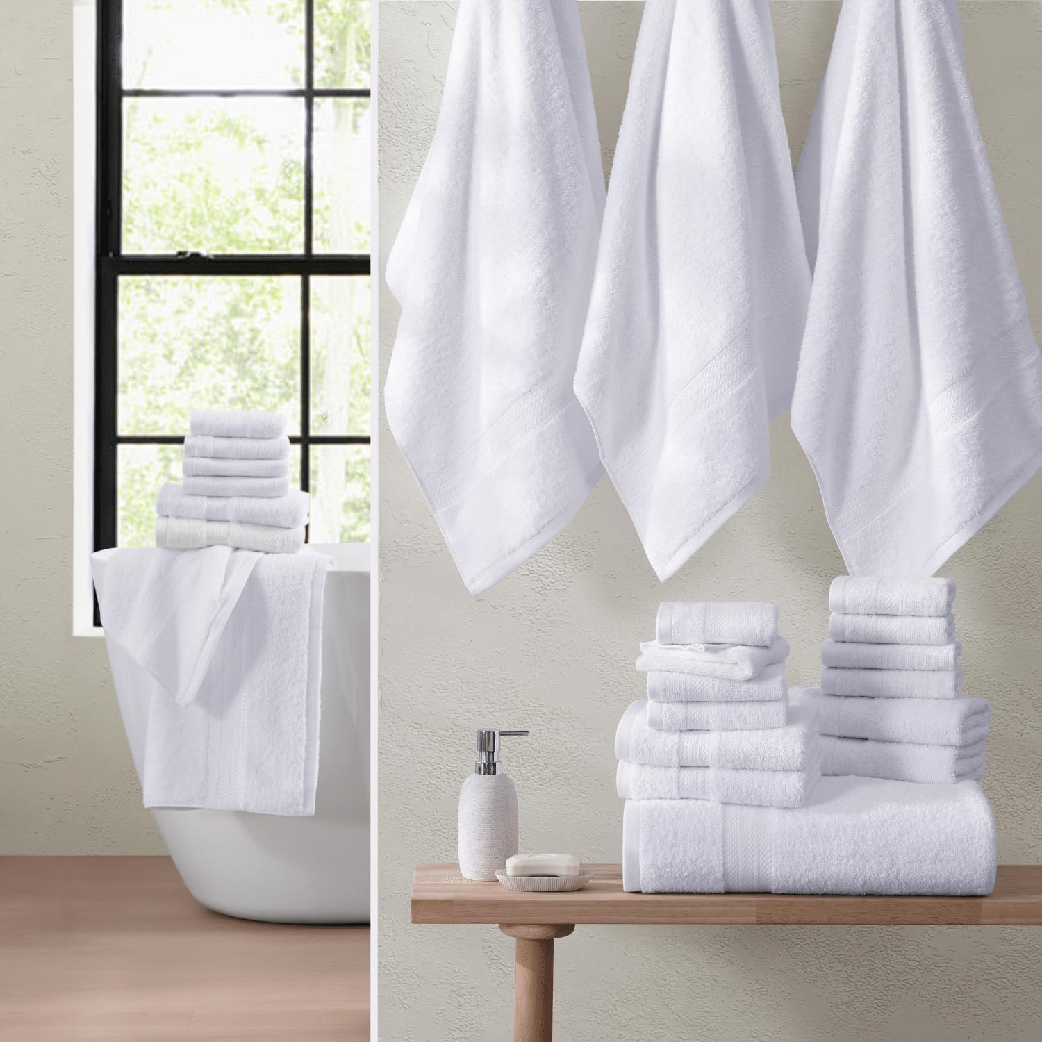Oversized Cotton Bath Towels for the Perfect Cleanup